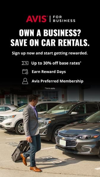 Enroll in Avis For Business