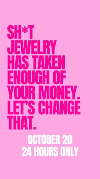 Bad Jewelry Ends Today