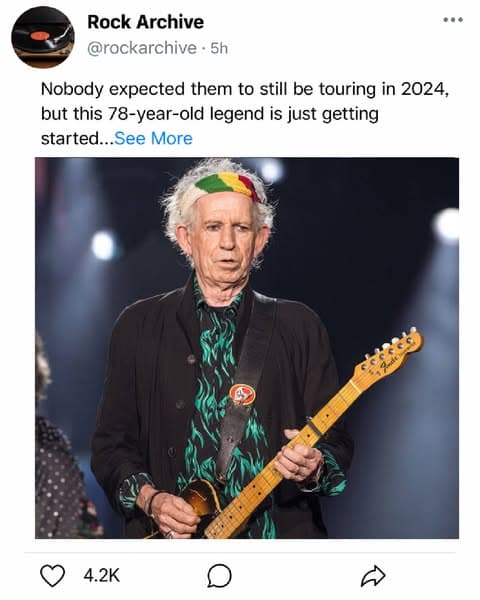 18+ Rock Legends Still Selling Out Arenas In Their 70s