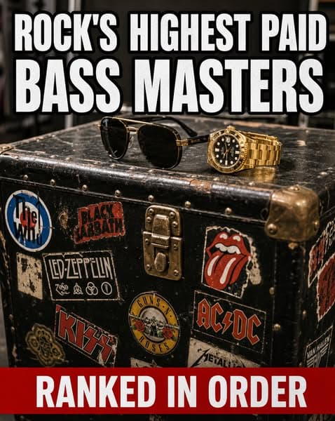 The $100 Million Club For Hard Rock Bass Players