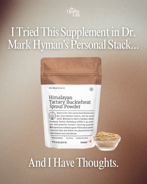 Dr. Hyman Takes It. So We Tried It.