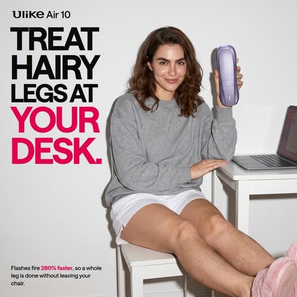 Say Goodbye to Hair - Shop Ulike Air10โs Fast & Painless Hair Removal Now!
