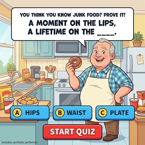 Unhealthiest Foods Trivia