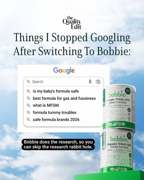 Bobbie - 1M+ Babies Fed