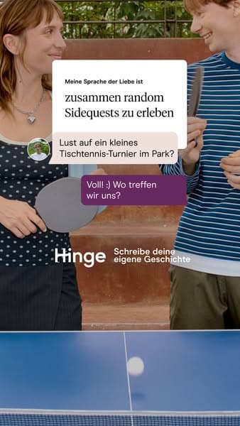 Finde echte Gefühle.