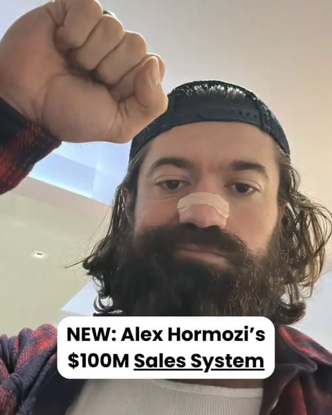 Alex Hormozi's $100M Sales Playbook for $1M Business Owners