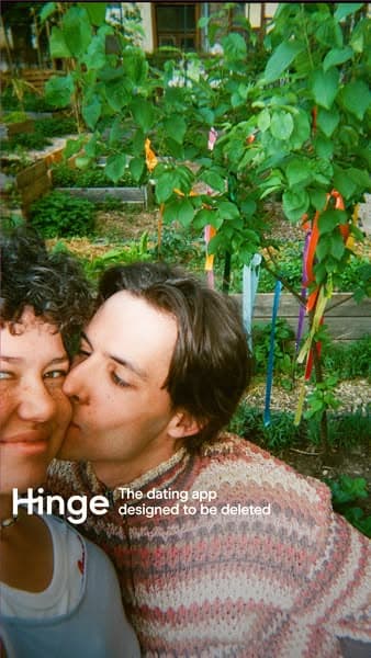 Tilmeld dig Hinge i dag