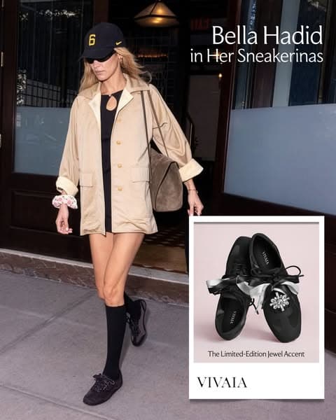 Bella Hadid is back in VIVAIA