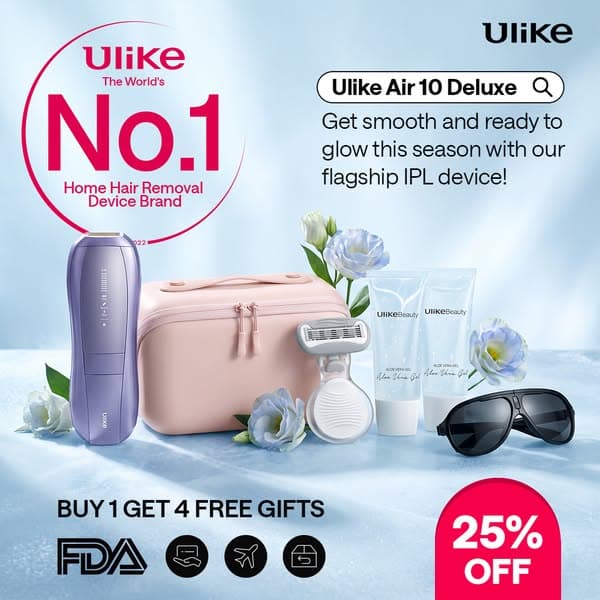 Ulike Air 10 Ice-Cold IPL. Zero Pain.