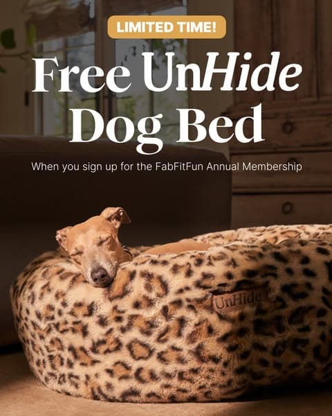 Free Pet Bed with Annual Plan