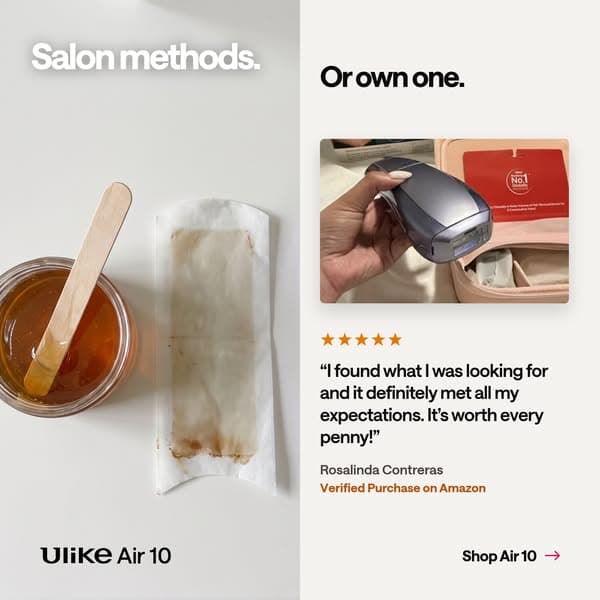 Say Goodbye to Hair - Shop Ulike Air10βs Fast & Painless Hair Removal Now!