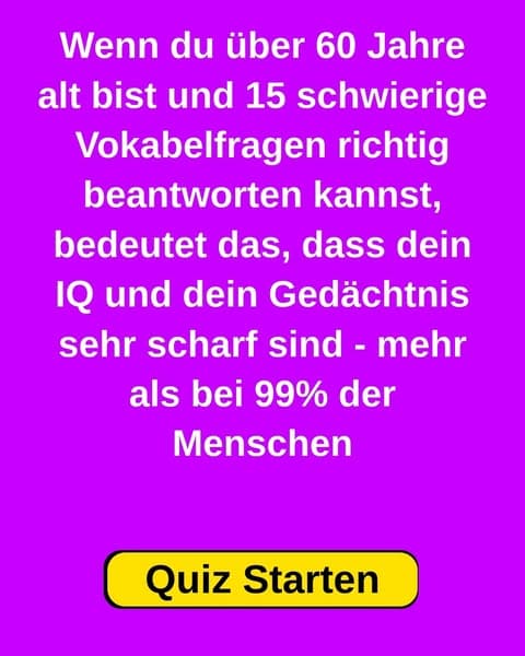 97% der Erwachsenen fallen bei diesem Vokabeltest auf Grundschulniveau kläglich durch