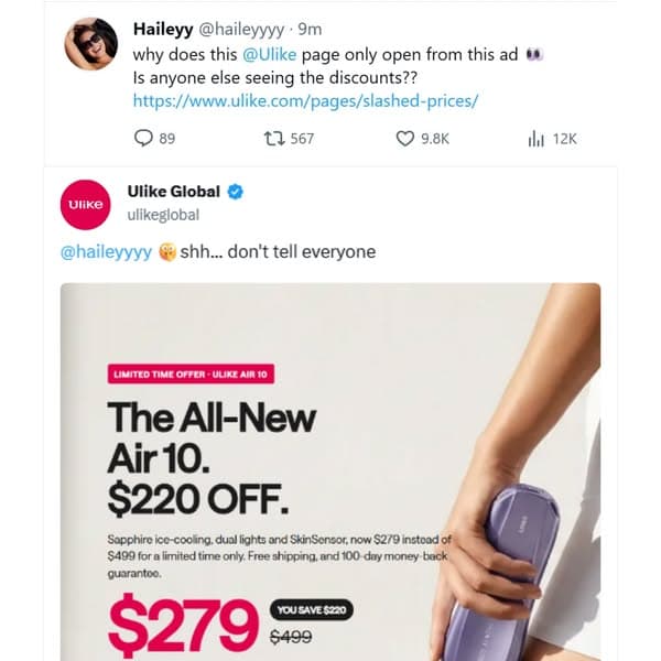 Say Goodbye to Hair - Shop Ulike Air10’s Fast & Painless Hair Removal Now!