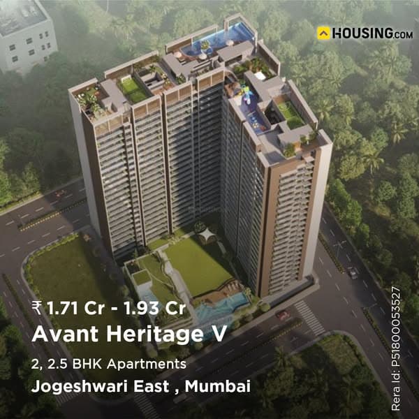 2, 2.5 BHK starting ₹1.71Cr