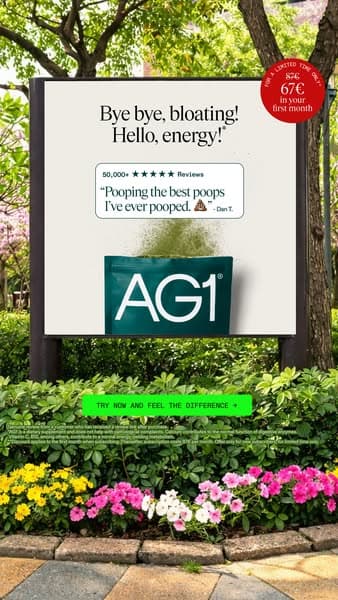 Upgrade Your Routine: Save €20 on your AG1 Welcome Kit