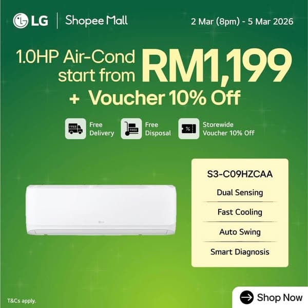 LG Malaysia x ShopeeMall