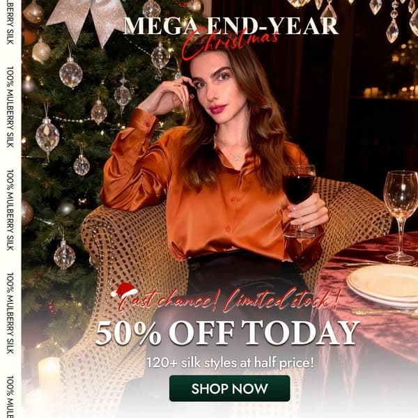 💥 80+ silk styles at half price,