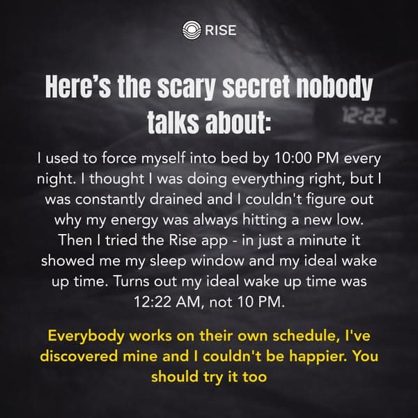 Take the sleep quiz 😴