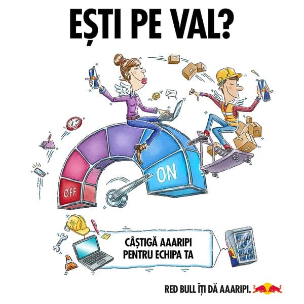 Red Bull - Îți dă aaaripi