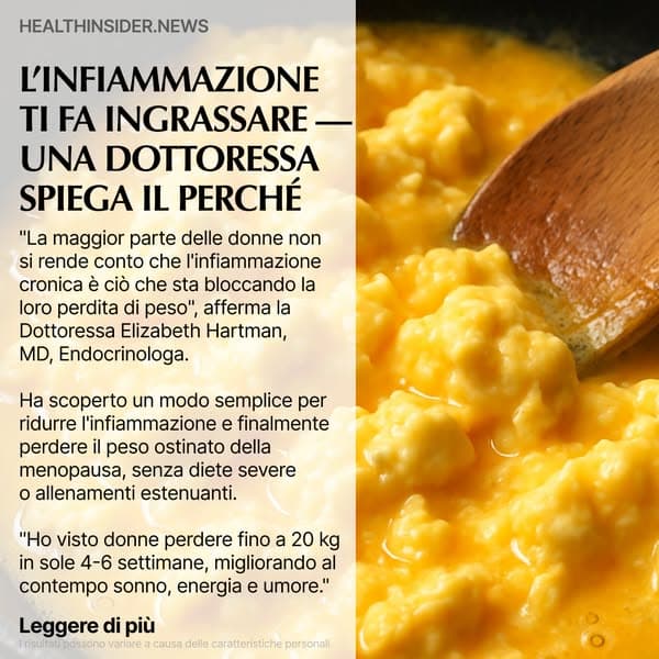 Detox antinfiammatorio per donne in menopausa