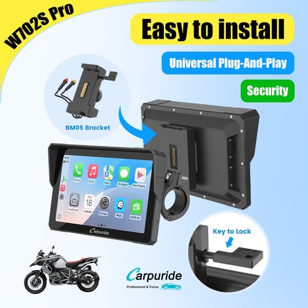 Smarter Riding Starts Here – W702S Pro 🏍️