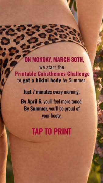 30-day body transformation with Muscle Booster! ✔️