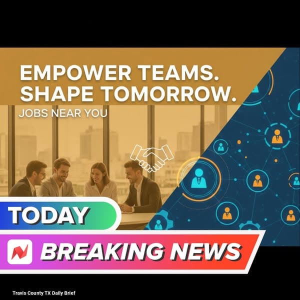 Breaking news from Travis County!