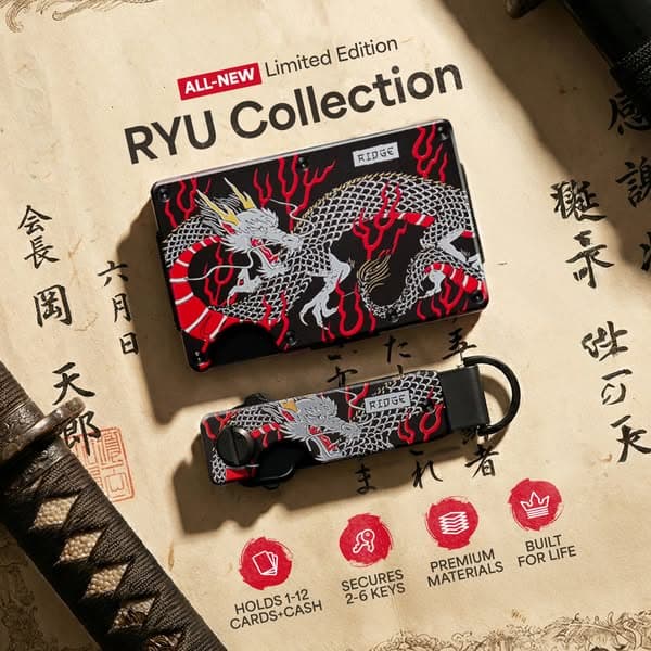 New: Ryu Wallet and KeyCase