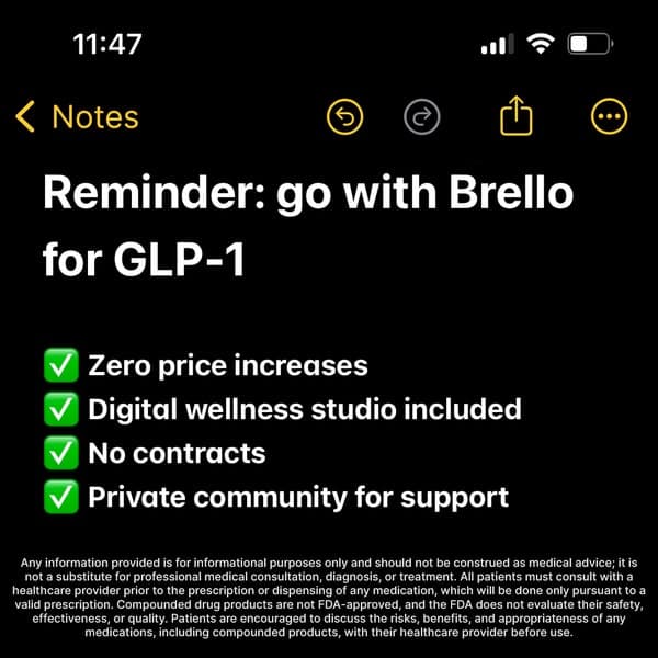 GLP-1 Plan for $166 per Month