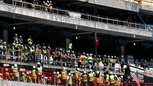 Step into the front door of the new Nissan Stadium