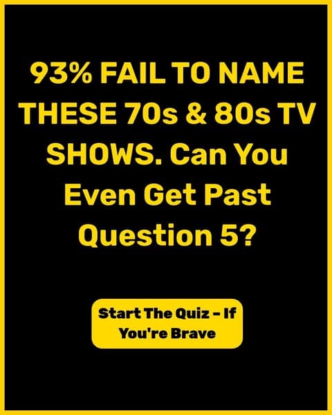 Think You Can Recognize 70s and 80s TV Shows From One Clue? Prove It
