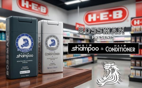 Get Bossman At Your HEB in Men's Grooming Aisle