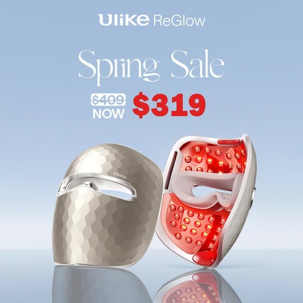 Ulike ReGlow Sale-AT-Home LED Facial Treatment!