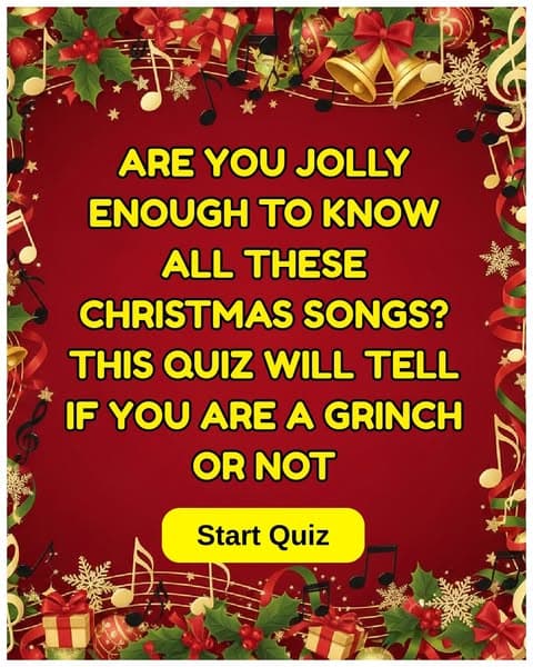 Santa Won’t Be Impressed If You Can’t Finish These Christmas Lyrics- Take The Quiz