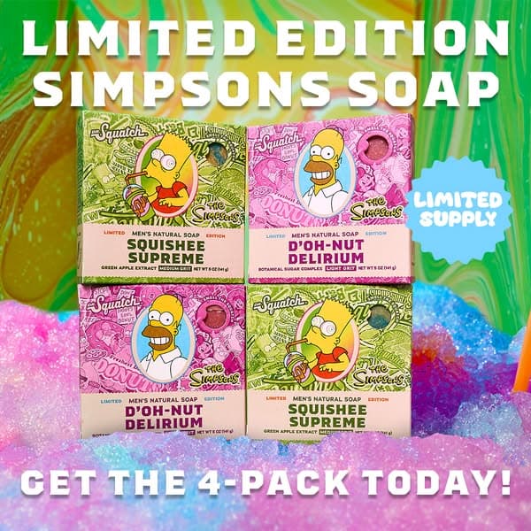 🍩 NEW The Simpsons™ Soaps 🛹