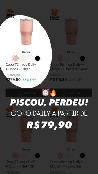 🔥 PISCOU PERDEU!