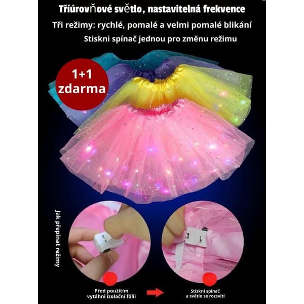 Nádherné sukně 👸 pro malé princezny!