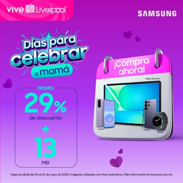 Celebra a mamá con Galaxy