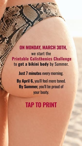 30-day body transformation with Muscle Booster! ✔️