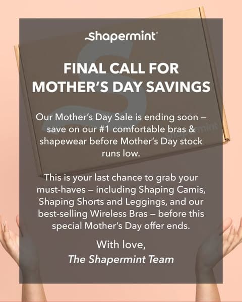 πΈ Shop The Motherβs Day Sale Now