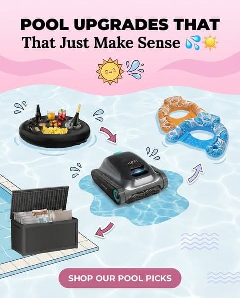 The upgrades that make pool days actually easier 💦