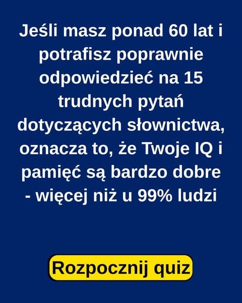 97% dorosłych nie jest w stanie zdać quizu ze słownictwa ze szkoły podstawowej - a ty?