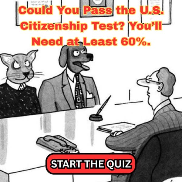 Can You Pass the U.S. Citizenship Test?