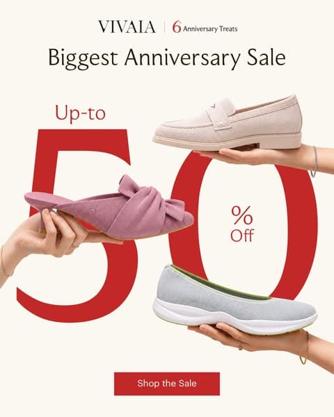 Clearance + Anniversary Savings