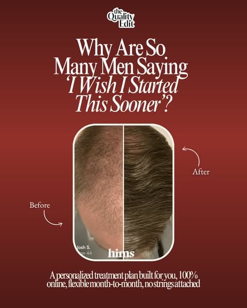 Personalized Hair Loss Treatment, Built for You