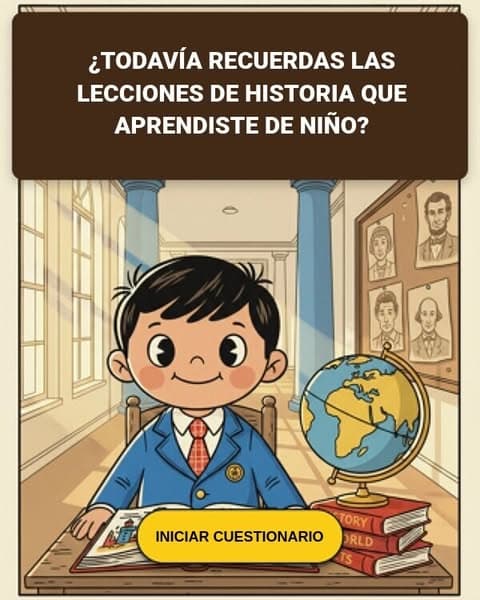 A la mayoría de los adultos les cuesta recordar estas lecciones de historia de la escuela primaria