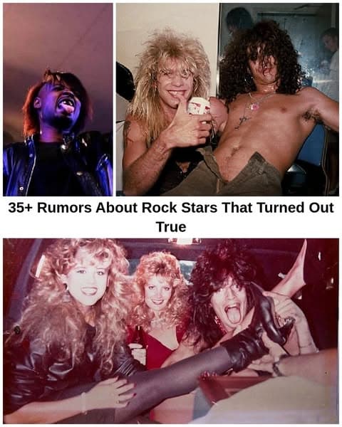 35+ True Rumors About Legendary Rock Stars