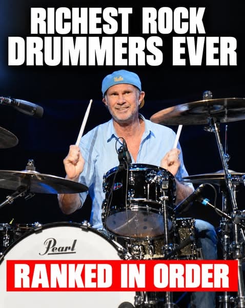 The Wealthiest Rock Drummers Of All Time