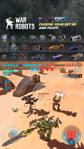 Build legendary robots!