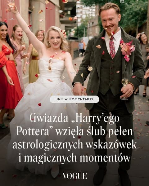 Gwiazda „Harry’ego Pottera” wzięła ślub pełen astrologicznych wskazówek i magicznych momentów